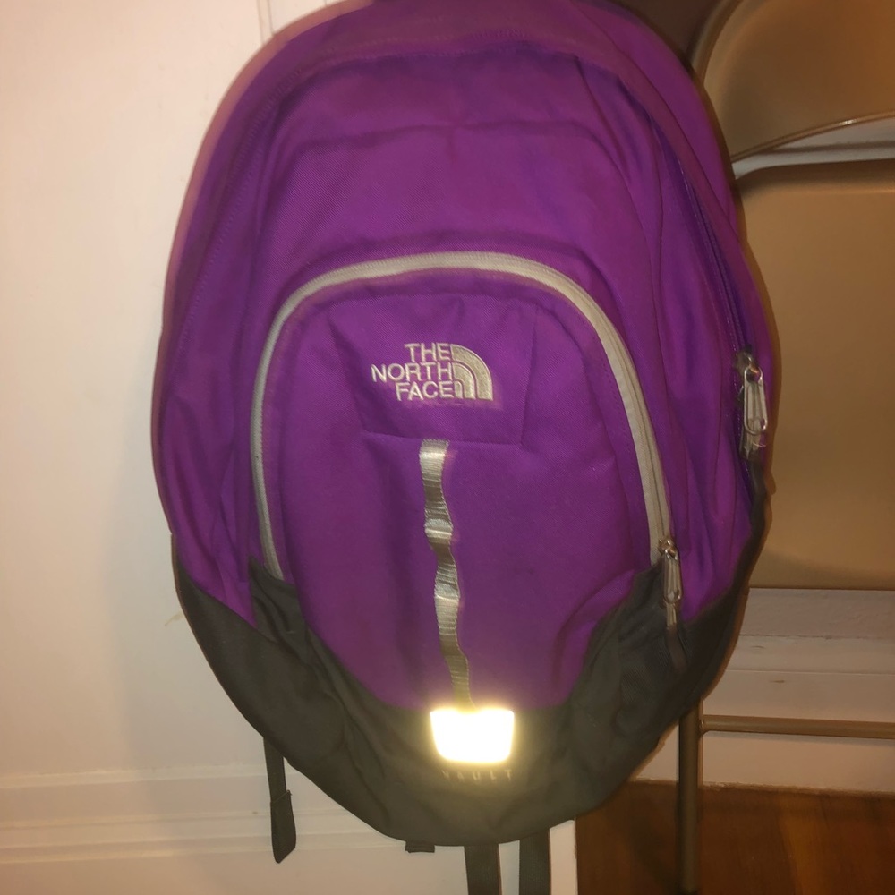 Purple NorthFace vault backpack